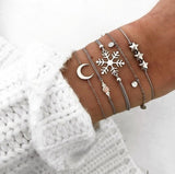 2019 Bohemian Bracelets & Bangles Set Vintage Bead Boho Charm Bracelet For Women Jewelry Accessories Pulseras Mujer Bijoux Femme